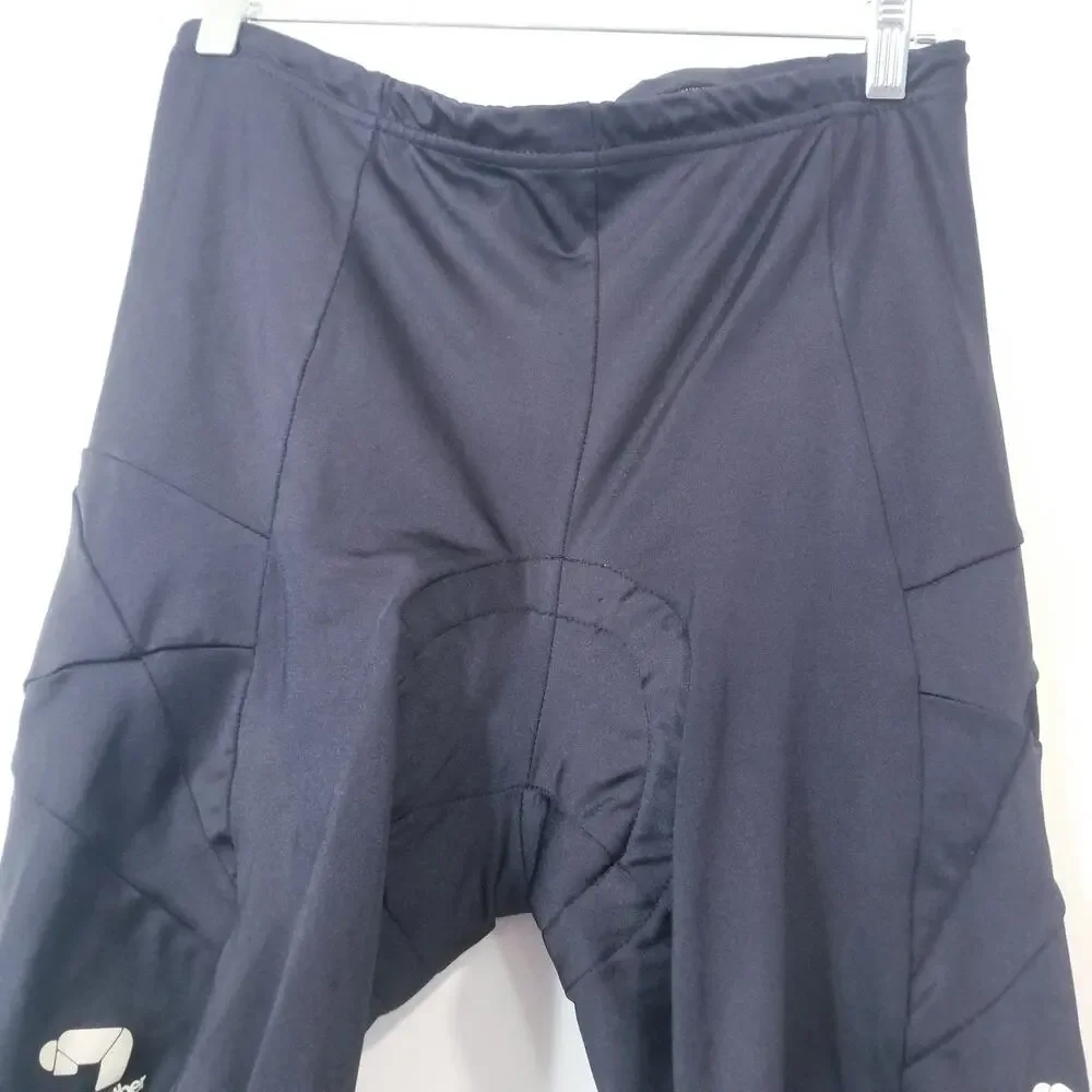 Vintage Bellwether Black Cycling Short Padded Drawstrings